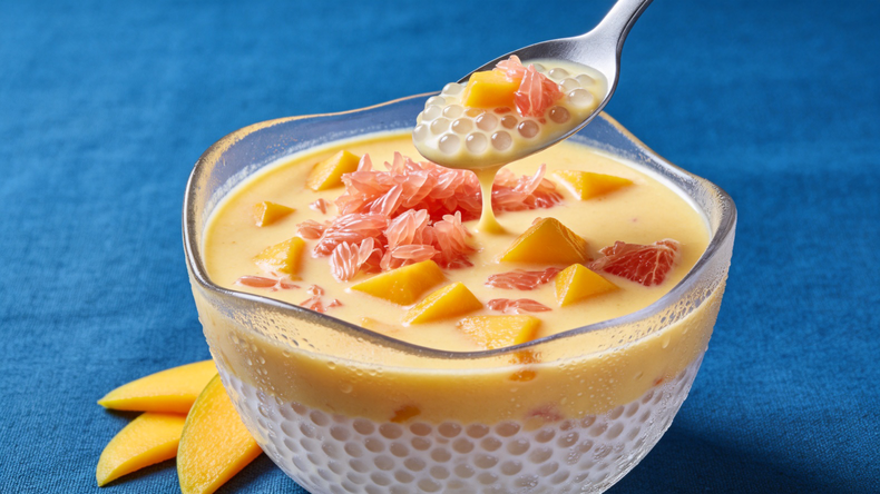 Ultimi casi aziendali Chi può dire di no al rinfrescante mango pomelo sago?