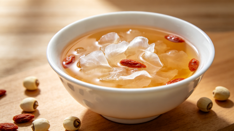 Ultimi casi aziendali Etichetta privata per dessert Snow Fungus: l'opportunità del collagene a base vegetale