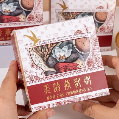 comprare Zeagrove Meiling Bird's Nest Porridge Basso livello di zucchero nel sangue Granelli naturali sono facili da assorbire fabbricazione online