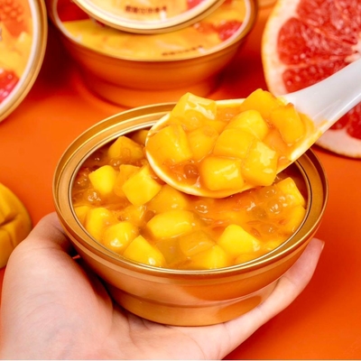 comprare Dessert Mango Pomelo Sago Pronto da Mangiare Dolci Asiatici Dessert alla Frutta Tropicale Dessert di Hong Kong Latte di Cocco Sago fabbricazione online