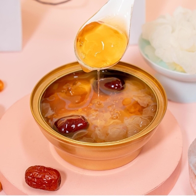 comprare Erbe naturali Zenzero Dato Osmanthus Zuppa di gomma di pesca stufata per la salute della pelle Collagene naturale Benessere e bellezza delle donne dall'interno fabbricazione online