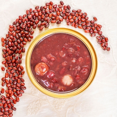 comprare Dessert di fagioli rossi delicato per la digestione con scorza di mandarino stagionata – Trattamento benessere vegano ricco di antiossidanti certificato FDA fabbricazione online