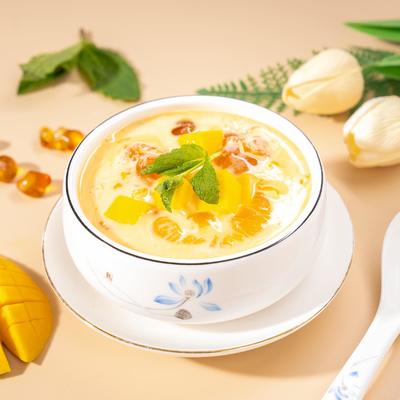 comprare Gomma di Pesca con Nettare di Mango Busta in Alluminio Dessert Asiatico Pronto da Consumare per Catering Ingrosso Produttore OEM ODM fabbricazione online