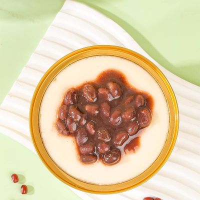 Buon prezzo OEM latte immediato uovo custard pudding mix con fagioli rossi dolce cantonese in linea