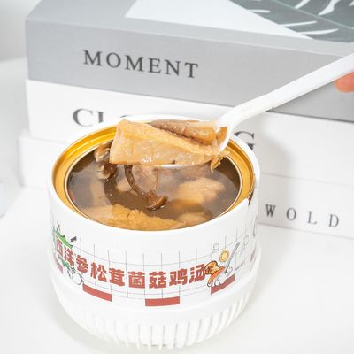 Buon prezzo Zuppa di pollo funzionale con ginseng e funghi selvatici pulita, confortevole, pronta per essere mangiata in linea