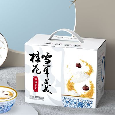 Buon prezzo Osmanthus e funghi bianchi Dessert profumato profumo di osmanthus pieno di collagene Tremella organico in linea