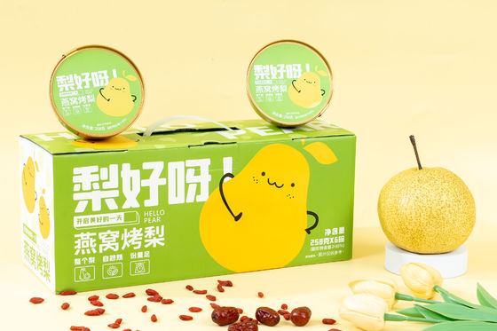 Buon prezzo Nido di uccelli Zeagrove pera stufata tonico per la bellezza rinforza l'immunità regali per le vacanze cibo biologico in linea