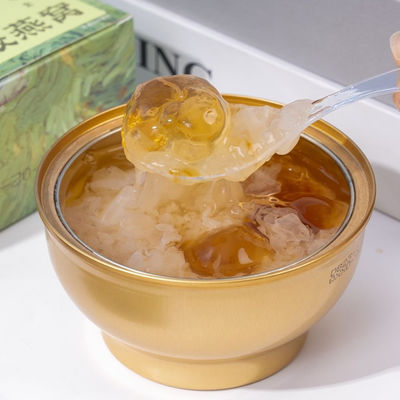Buon prezzo Goma di pesca Nido d'uccello Bevanda integratori nutrizionali A basso contenuto calorico Bevande naturali per la salute Nessun additivo Desserti nutrienti per donne in linea