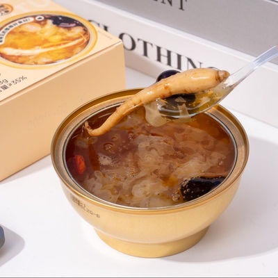 Buon prezzo Migliorare l'immunità Migliorare il sonno Ginseng e Tremella Zuppa ricca di gomma integratori nutrizionali per gli anziani in linea