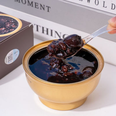 Buon prezzo Cinque elementi neri Nido d'uccello Porridge rafforzare il corpo E combattere la stanchezza ricco di fibre alimentari in linea