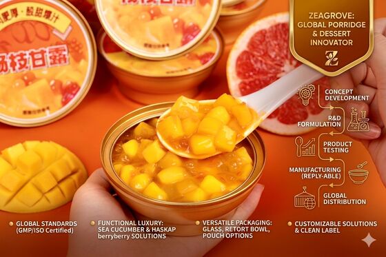 Buon prezzo Preparato per mangiare Mango Pomelo Sago Dessert cinese con 0 additivi e contenuto solido≥30% per eventi di ristorazione in linea