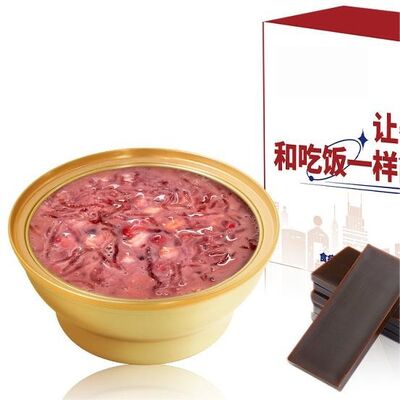 Buon prezzo Porridge istantaneo di nido d'uccello e cereali Ejiao: colazione nutriente, ricca di collagene, sana, superfood, benessere alle erbe in linea