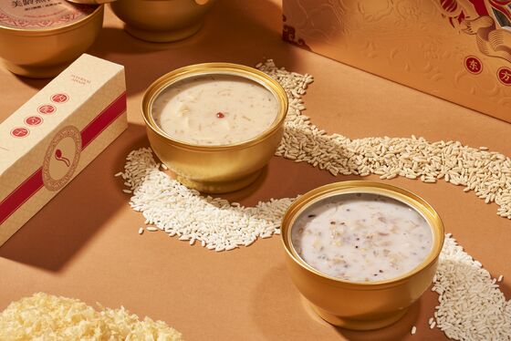 Buon prezzo Textura liscia e cremosa Preparazione immediata per il consumo Nido di uccelli Congee Durata di conservazione 24 mesi Conservato a temperatura ambiente Perfetto in linea