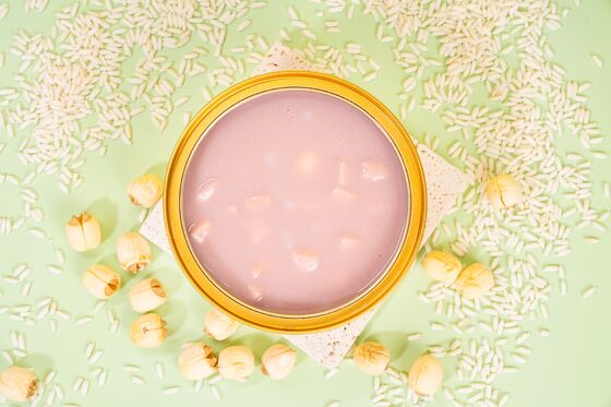 Buon prezzo Zuppa di semi di loto con pasta di taro a basso contenuto di zuccheri e senza additivi, certificata dalla FDA, porzione singola, nutriente, per il benessere in linea